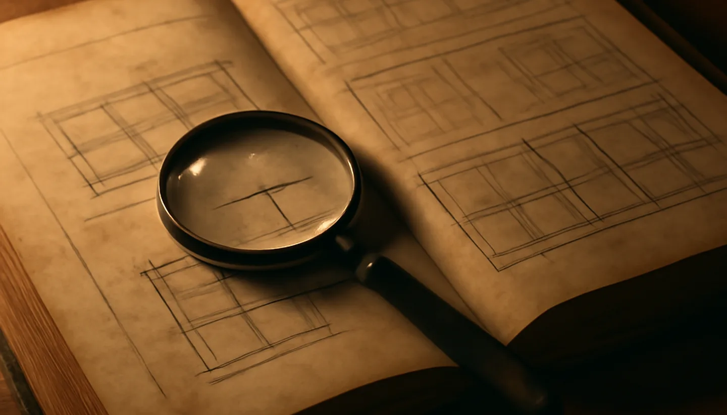 Title search documents and land survey map for Kentucky property